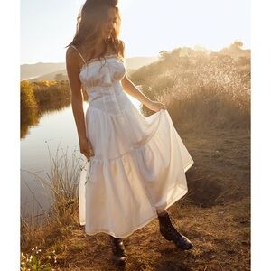 NWOT Christy Dawn Lola Dress in Ivory